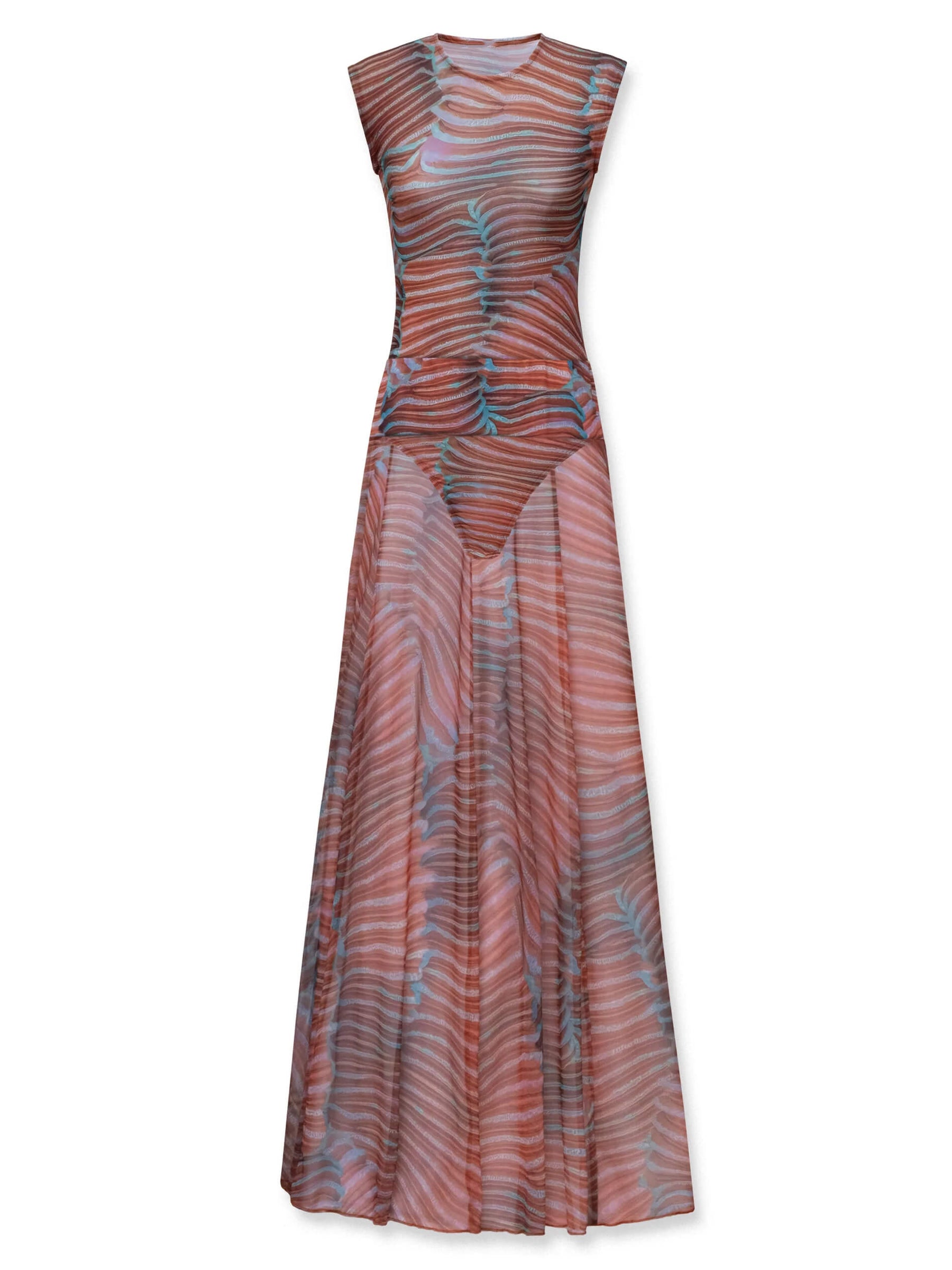 Conjunto Ibiza | Body Mesh e Saia Longa