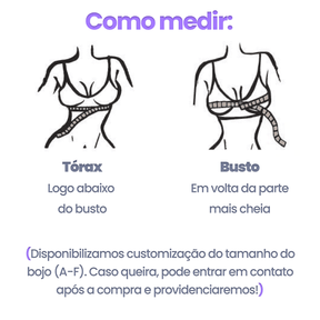 Sutiã Tomara que Caia Bela Comfort - [Compre 1 Leve 2] + Brinde Exclusivo